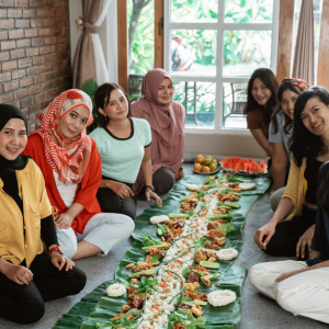 Bancakan A (1 lauk utama, 1 lauk pendamping, 1 sayur)