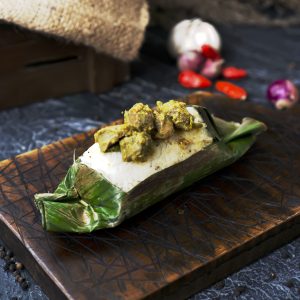Nasi Bakar Cakalang Lauk Tahu/Tempe