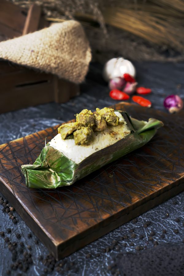 Nasi Bakar Cakalang Lauk Tahu/Tempe